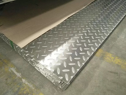 l'acier inoxydable 316L a gravé le bord en refief laminé à froid laminé à chaud de moulin du plat 0.3MM-3MM