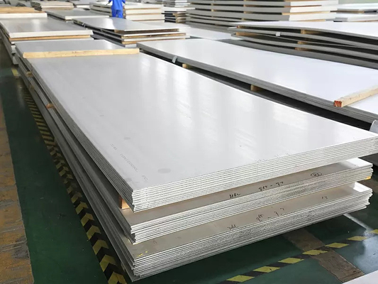 Feuille laminée à chaud d'acier inoxydable de JIS AISI ASTM DIN TUV plat de 0,1 millimètres solides solubles 321