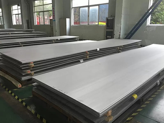 Feuille laminée à chaud d'acier inoxydable de JIS AISI ASTM DIN TUV plat de 0,1 millimètres solides solubles 321