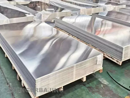 1050 plat en aluminium poli 25mm-200mm Marine Aluminium Sheet