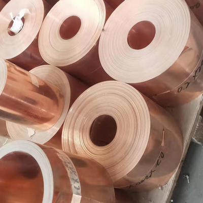 Bobine de bande de bronze de phosphore de CuSn6 C5191 CuSn8 C5210 pour les connecteurs électroniques