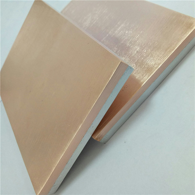Plat en laiton adapté aux besoins du client de la feuille de nickel d'en cuivre de C70600 C71500/5mm 6mm