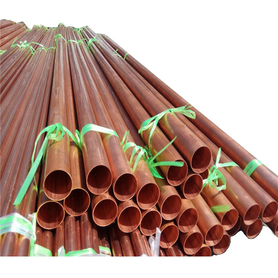 1/2 3/8 1/4 tube de cuivre rouge de tuyau de cuivre capillaire de C1100 ASTM
